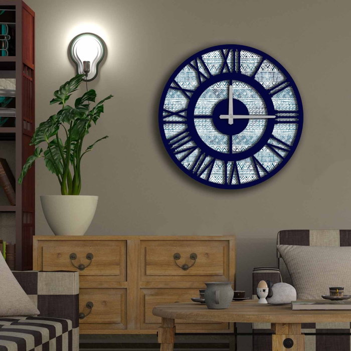 Wallity Reloj Decorativo de MDF Multicolor 50 cm Wallity Reloj Decorativo de MDF Multicolor 50 cm